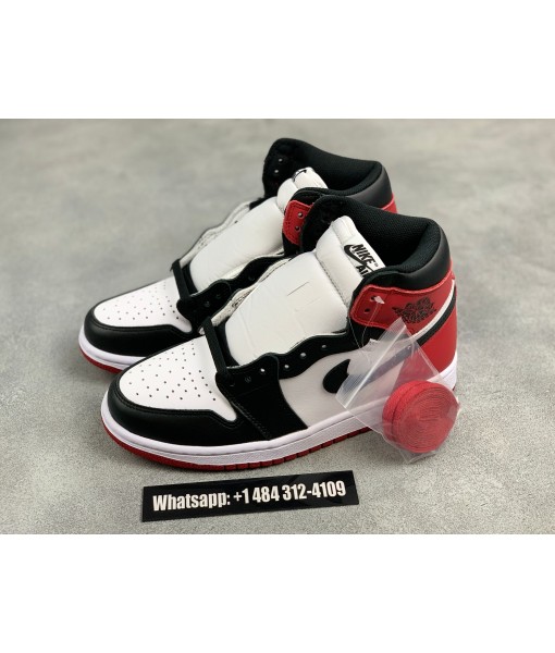 High Quality Air Jordan 1 Retro High OG “Black Toe” 555088-125