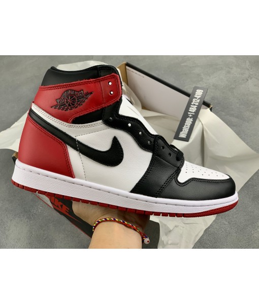 High Quality Air Jordan 1 Retro High OG “Black Toe” 555088-125