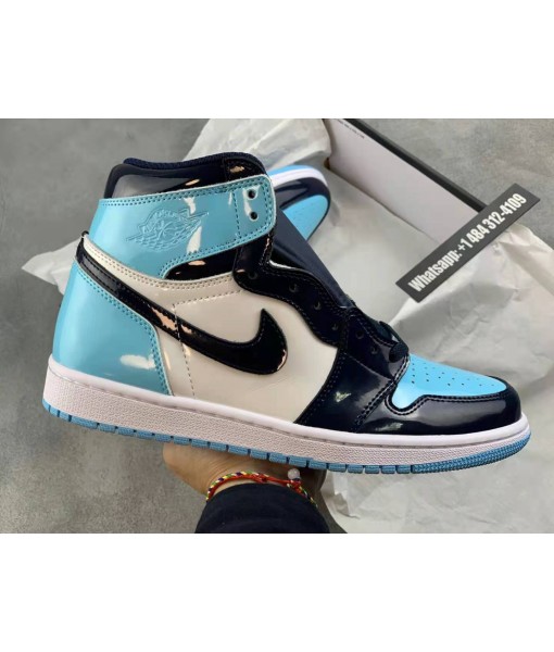 Air Jordan 1 High “UNC Patent Leather” For Womens