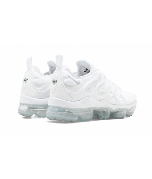 Perfect Quality Fake Nike Air Vapormax Plus "Triple White" Online For Sale