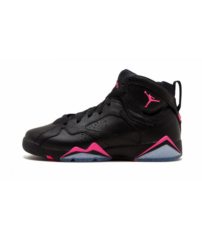 jordan pink and black shoes